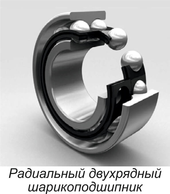 Радиальный двухрядный шарикоподшипник Радиальный двухрядный шарикоподшипник