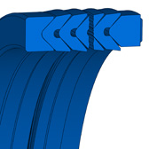 ESV | BI-FKM B4K674 | 100 X 120 X 32 MM | Комплект поставки Merkel Chevron серии ESV