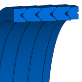VPS -106 | BI-NR B5A151 | 100 X 125 X 110 MM | Merkel Rod-V-упаковка 1000
