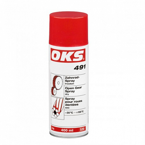 Сухая смазка для зубчах колес OKS 491
